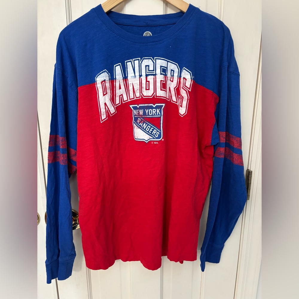 NHL Blue Long Sleeve Shirt